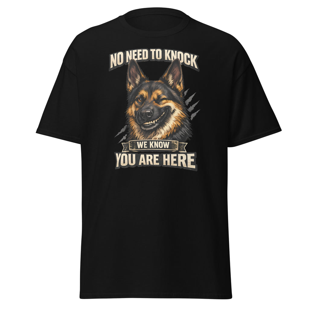 German Shepherd - No need to knock