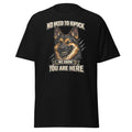German Shepherd - No need to knock