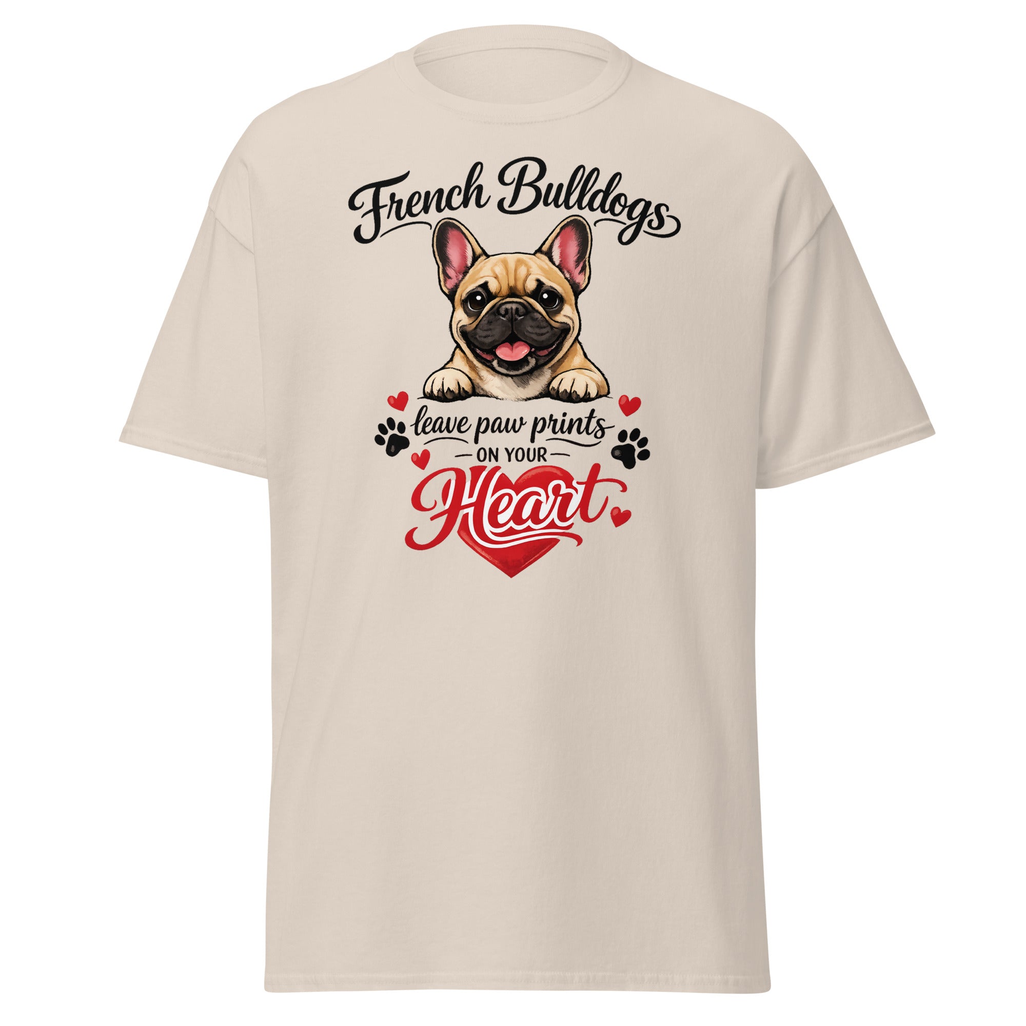 Frenchie - Paw prints