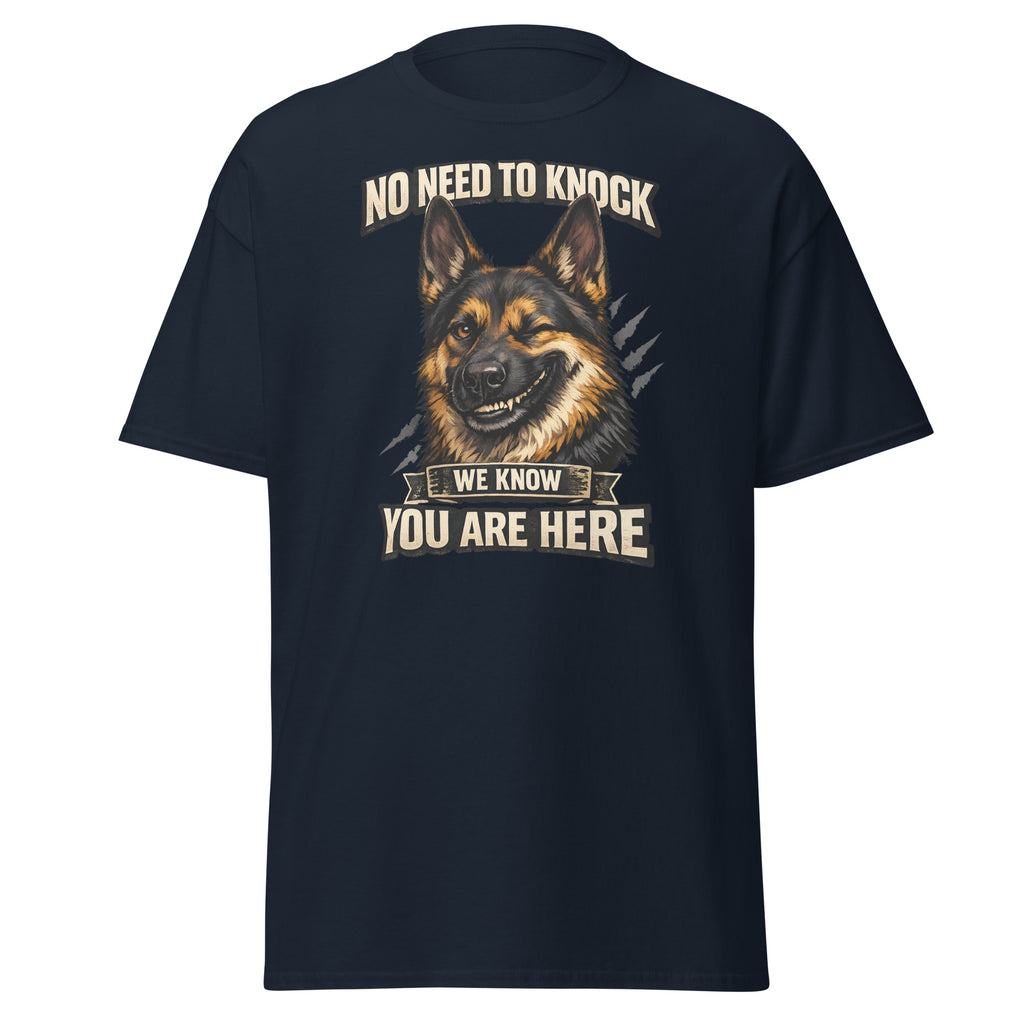 German Shepherd - No need to knock