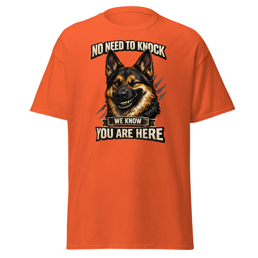 German Shepherd - No need to knock