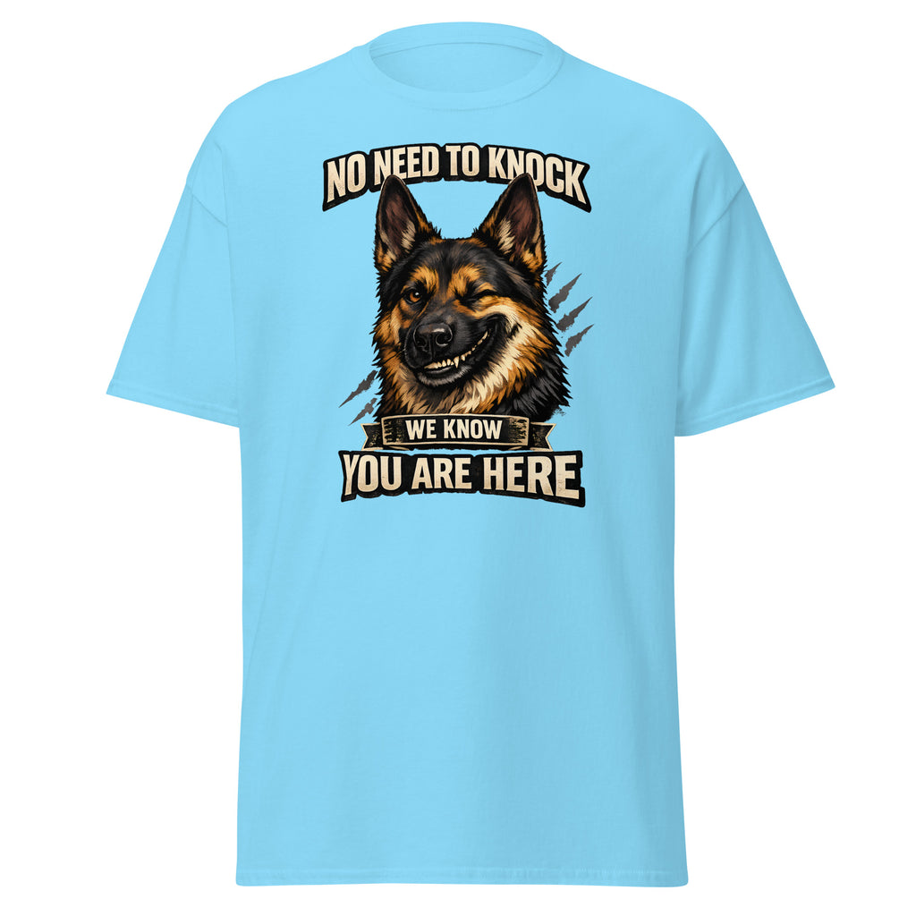 German Shepherd - No need to knock