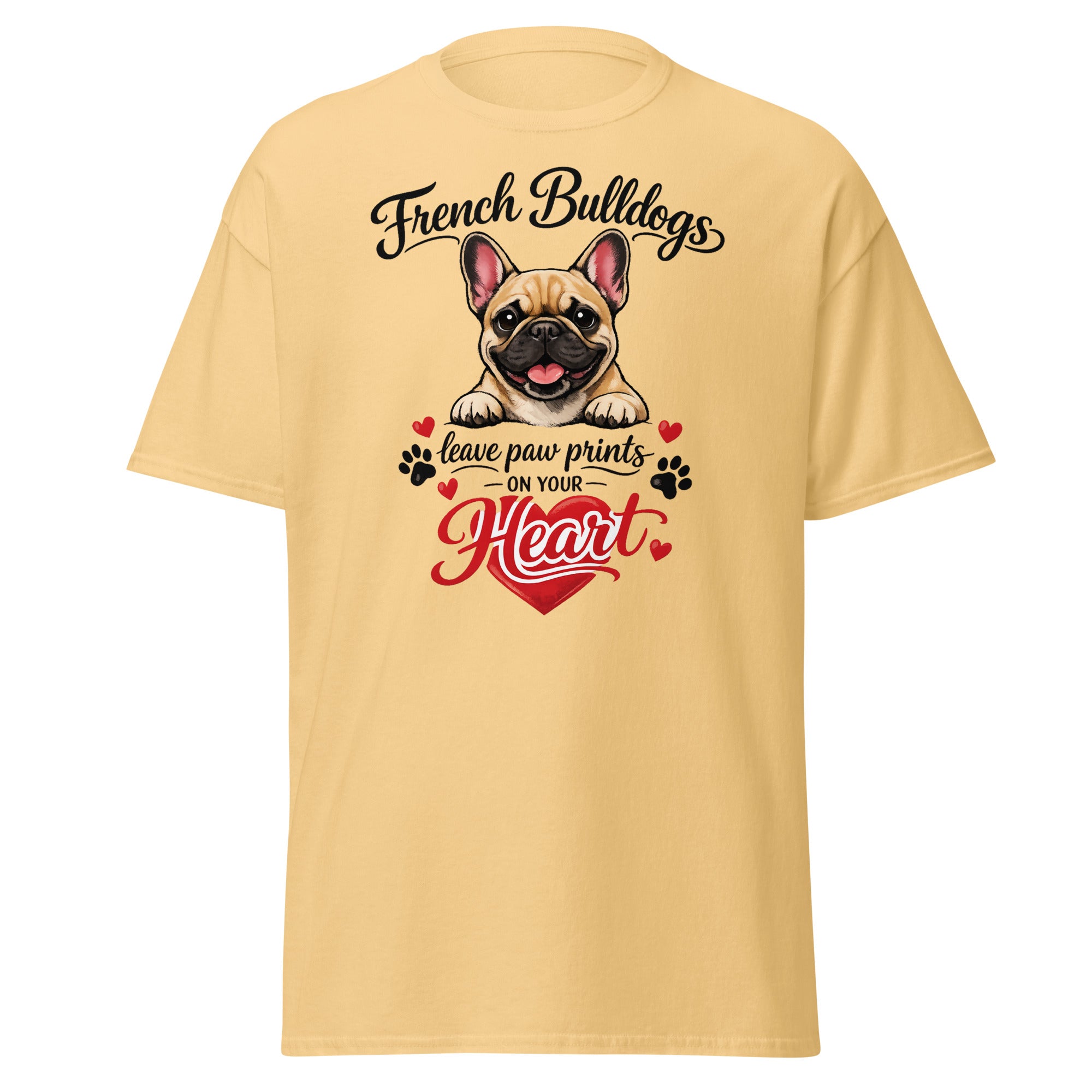 Frenchie - Paw prints